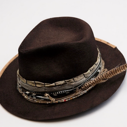 Fedora Felt Hat – Classic Mediterranean Style