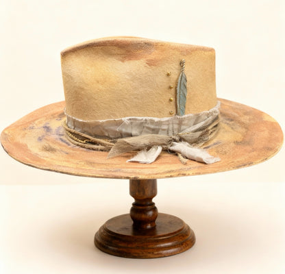 Brave Heart – Wool Felt Fedora Hat