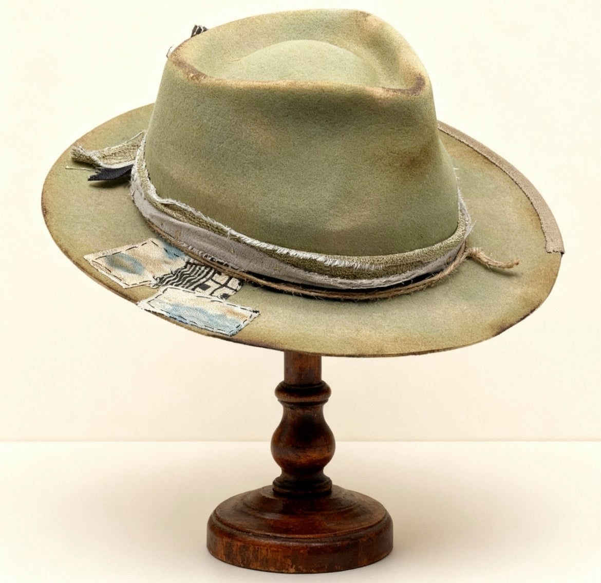 Iskaba – Boho Fedora Hat Handcrafted in Wool Felt