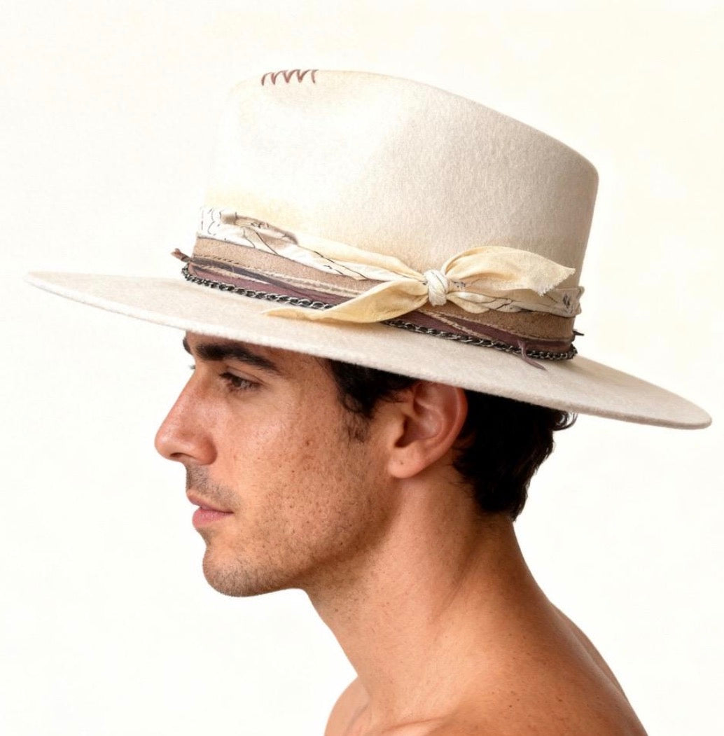Good Luck – Boho Rock Fedora Hat