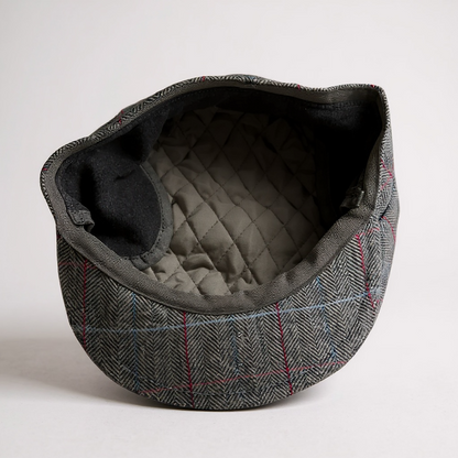 Newsboy Wool Winter Cap – Peaky Blinders  Birmingham Gangster Scottish Style – Baker Hat – Vintage Men’s Headwear