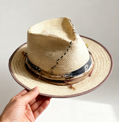 Dandy – Ivory Straw Fedora Hat