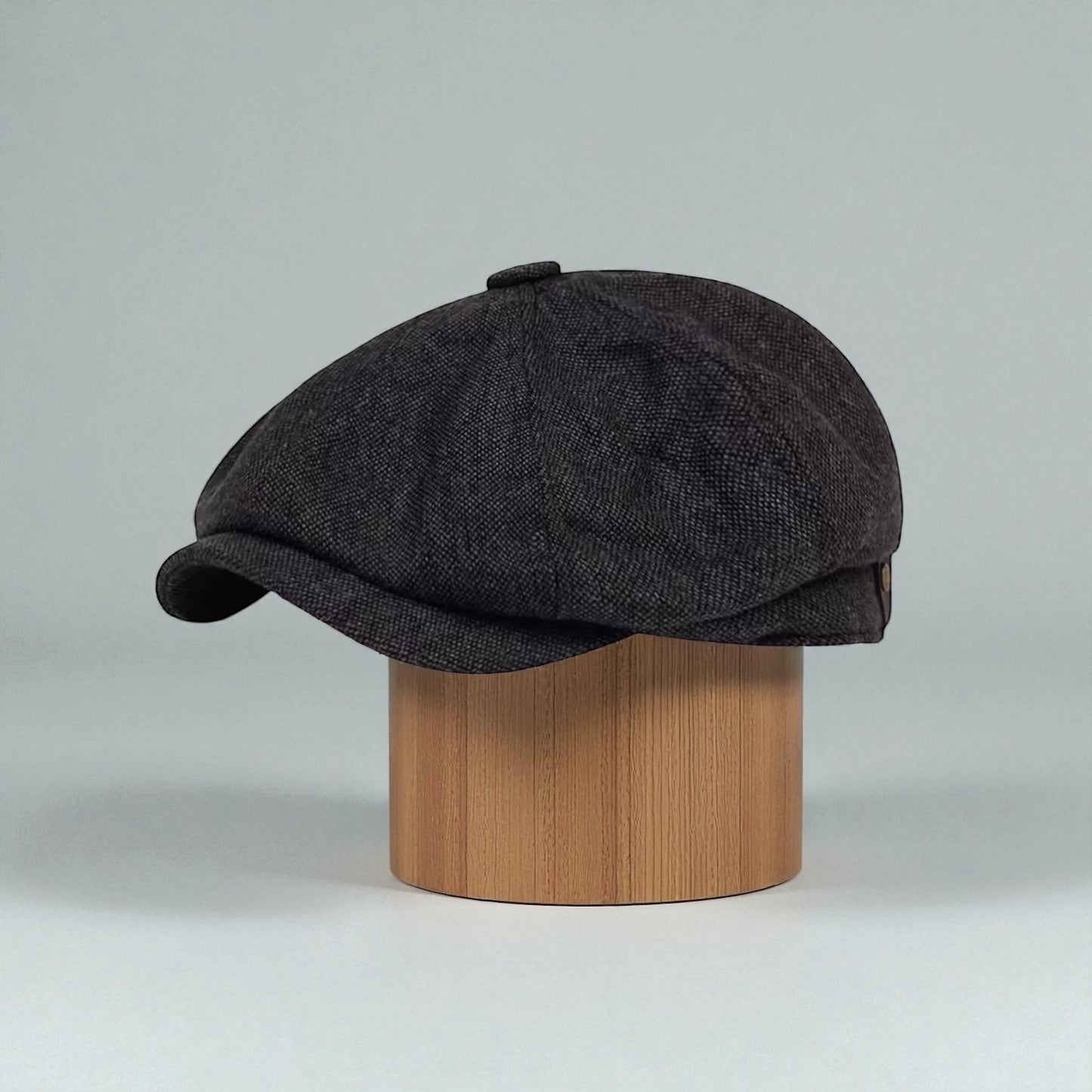 Newsboy Winter Cap – Peaky Blinders Wool Baker Hat – Vintage Gangster Men’s Headwear