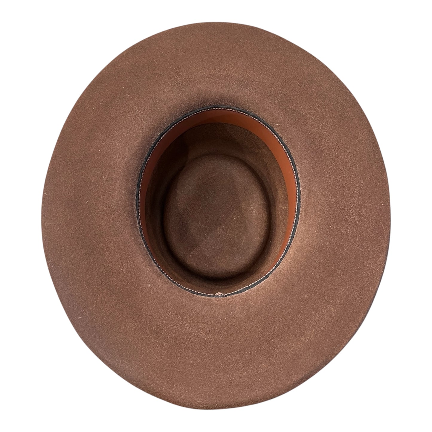 The Gambler Hat Brown — 100% Wool Felt