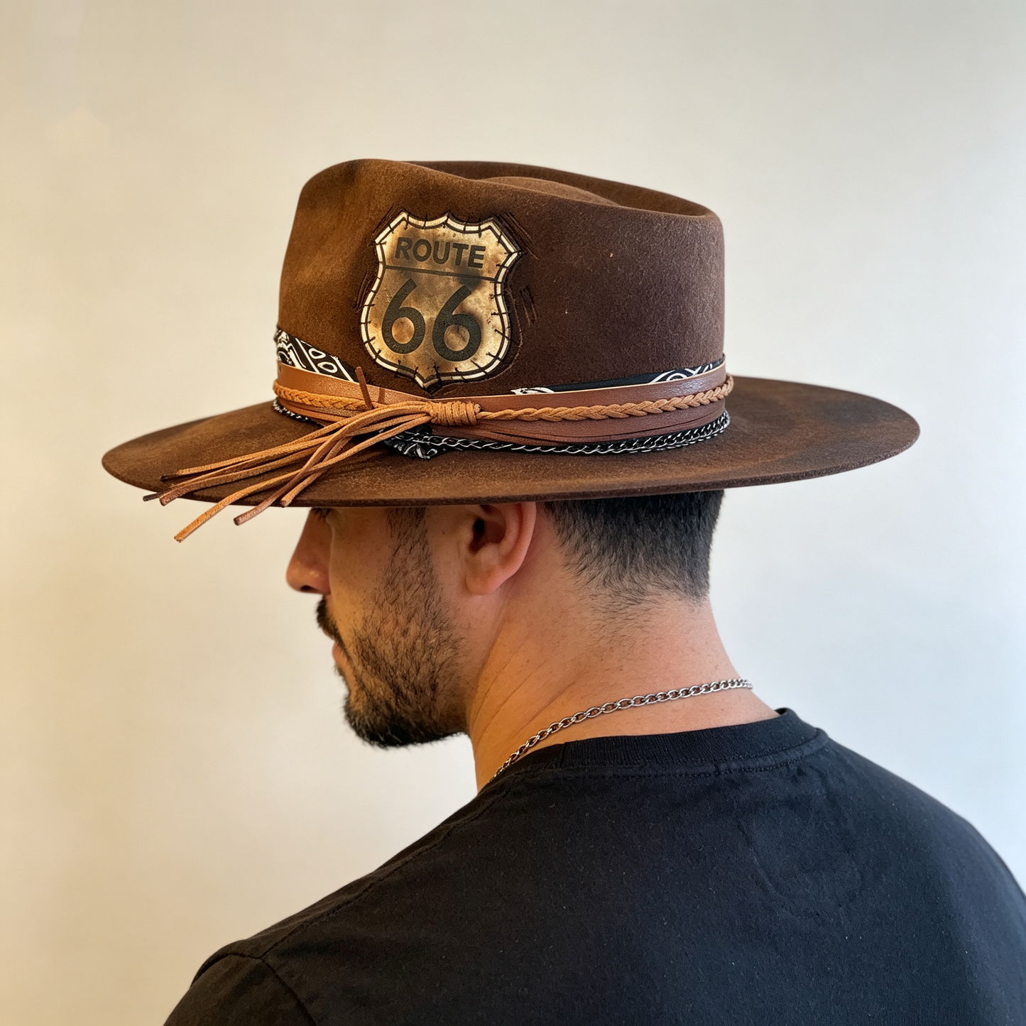 The Route 66 — Handmade Wool Felt Hat