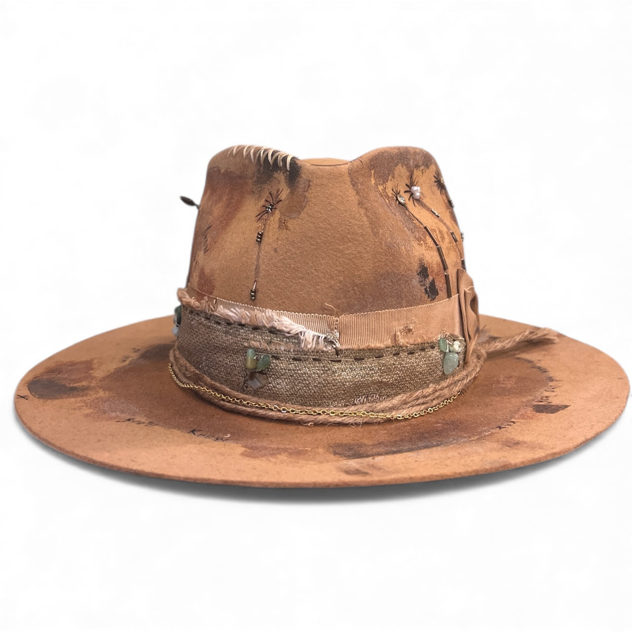 Dreams of the Sahara – Premium Boho Chic Statement Felt Hat