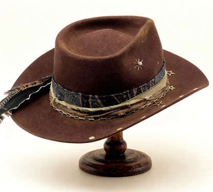 We belong to the STARS – Wool Felt Hat