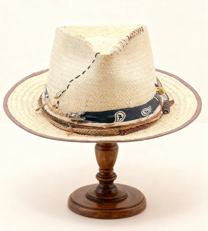Dandy – Ivory Straw Fedora Hat