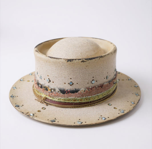 In Stock – Modern Boho-Chic – Short Brim Hat