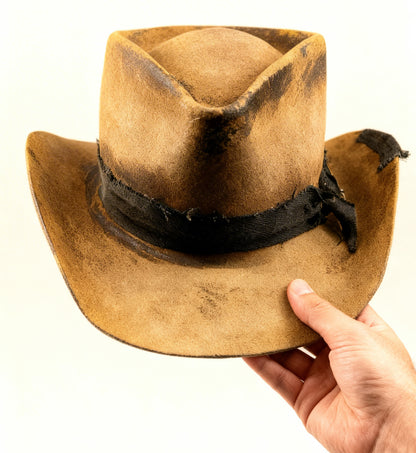 Simple Man – Distressed Cowboy Hat