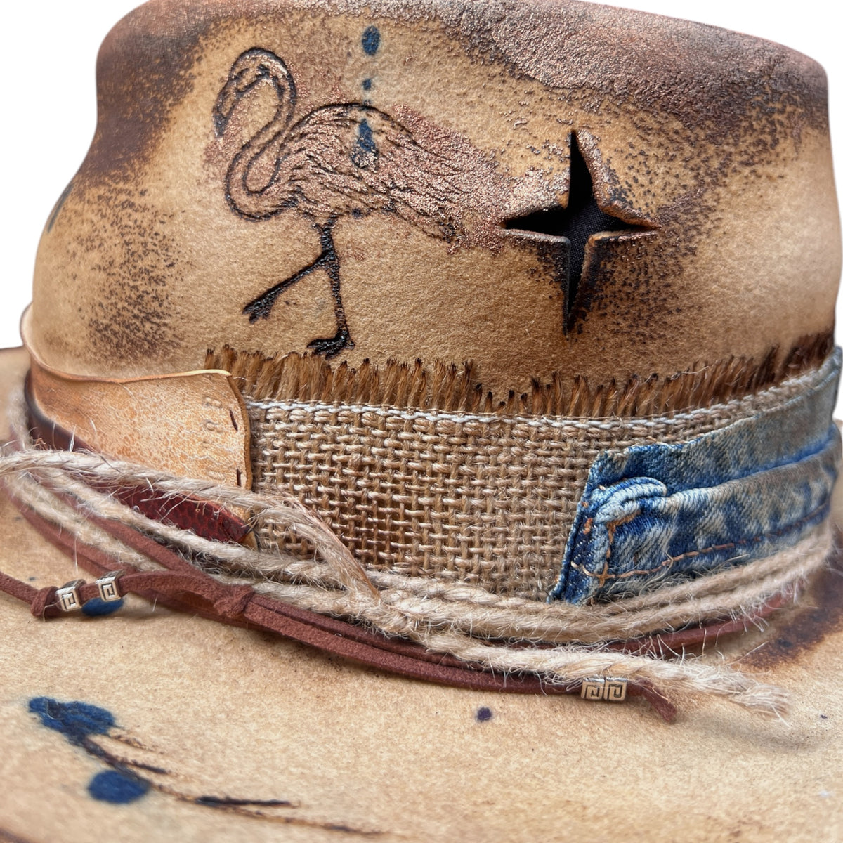 Flamingo II – Vintage Bohemian Hat