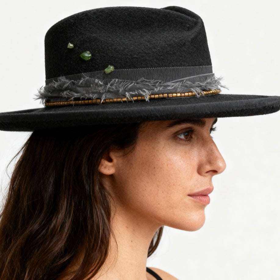 Wild Soul – Elegant & Free Wool Hat | Timeless Boho Elegance