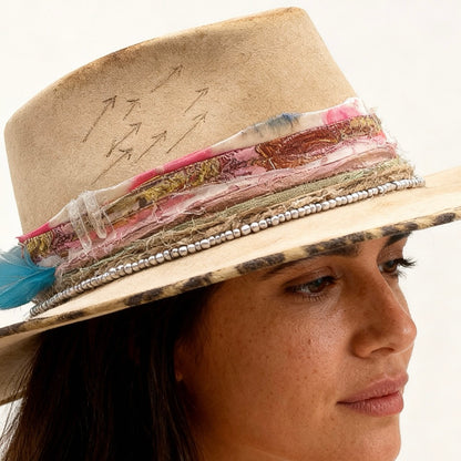 Oh, I’m Burning” Felt Fedora Hat