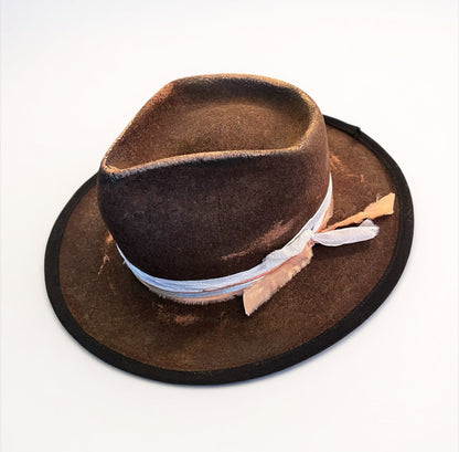 In Stock – Metroline Felt Hat with Underbrim Lining