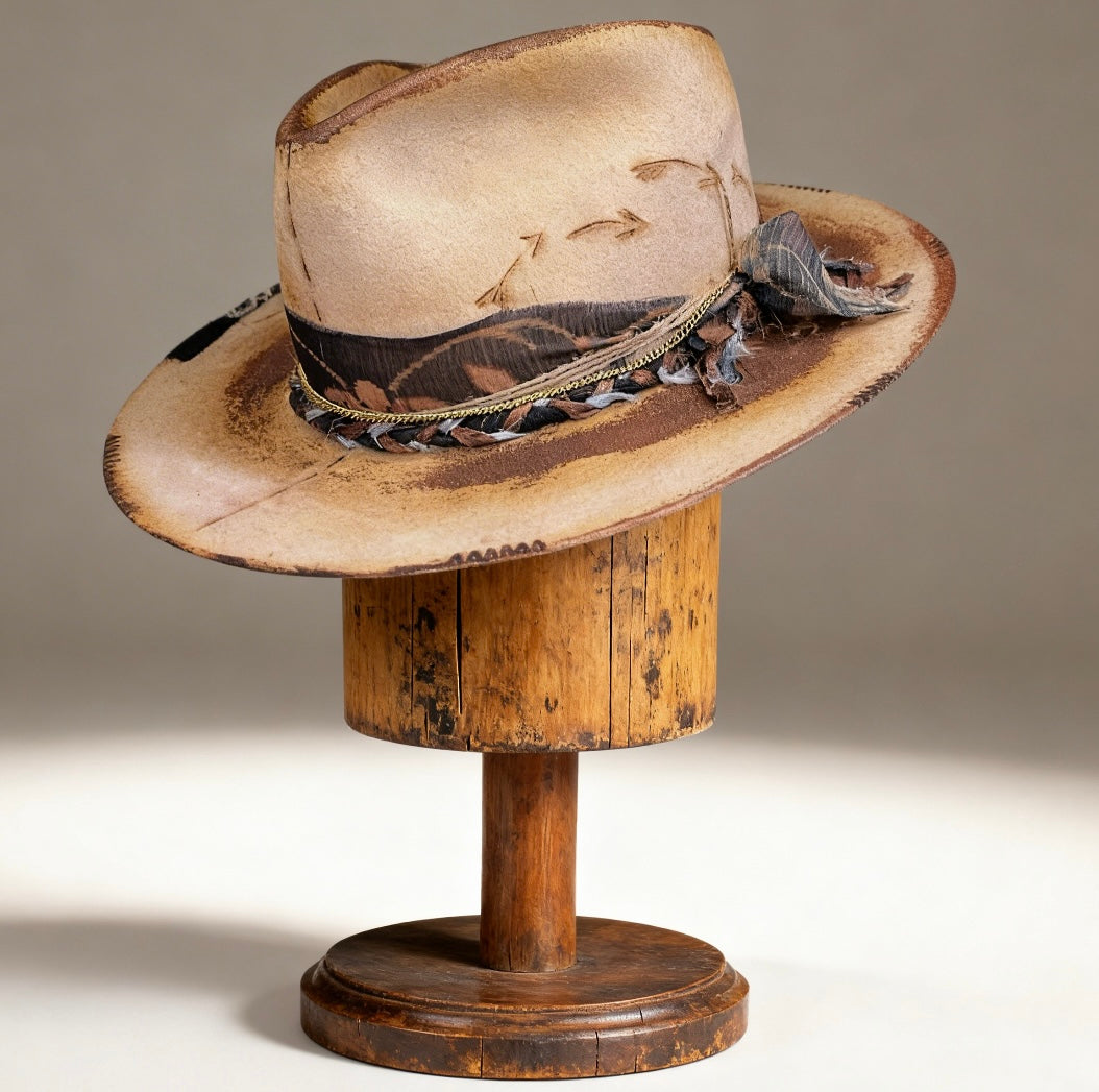 Andrea– Rare Vintage Fedora Hat