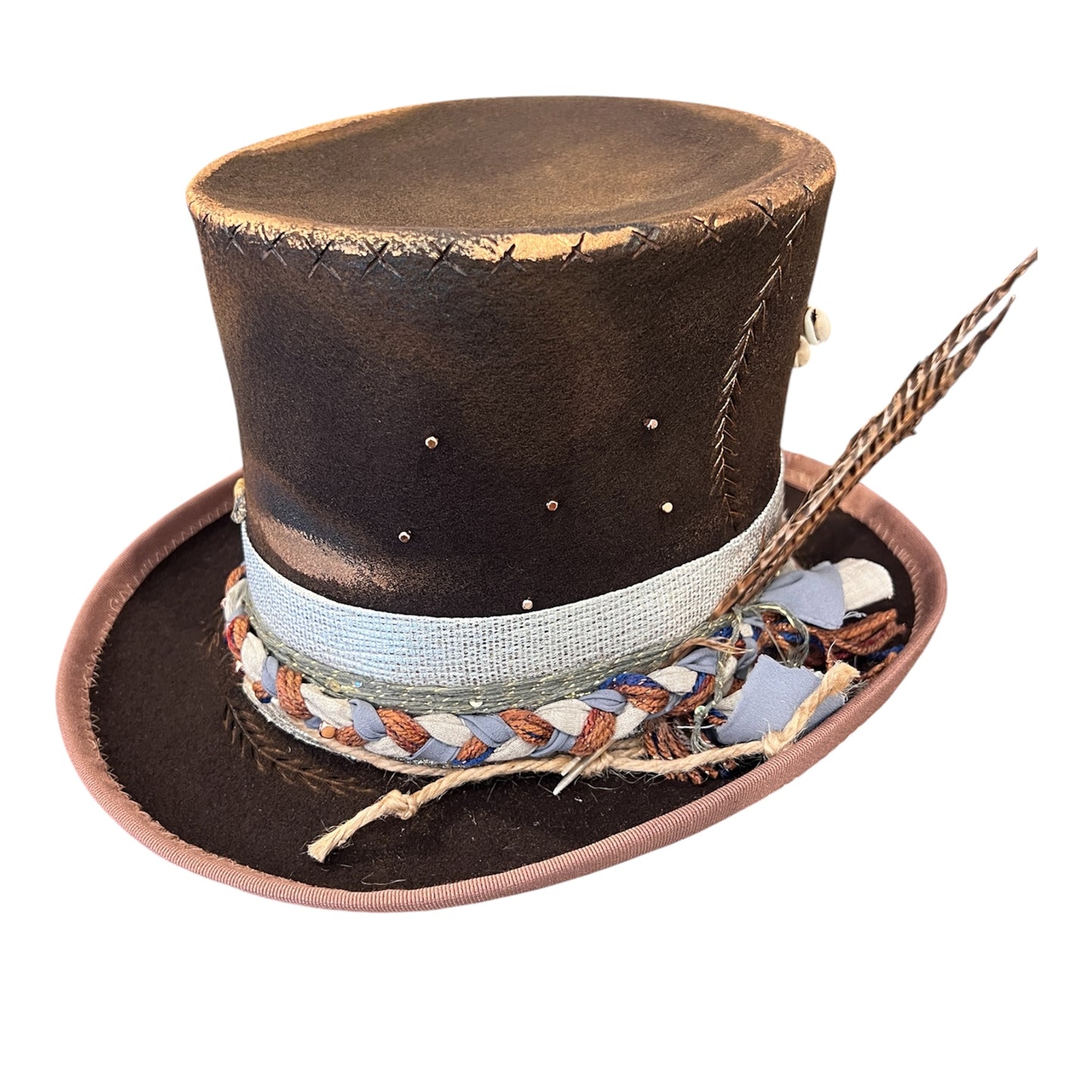 THE WANDERER TOP HAT — Wool Felt Statement Hat