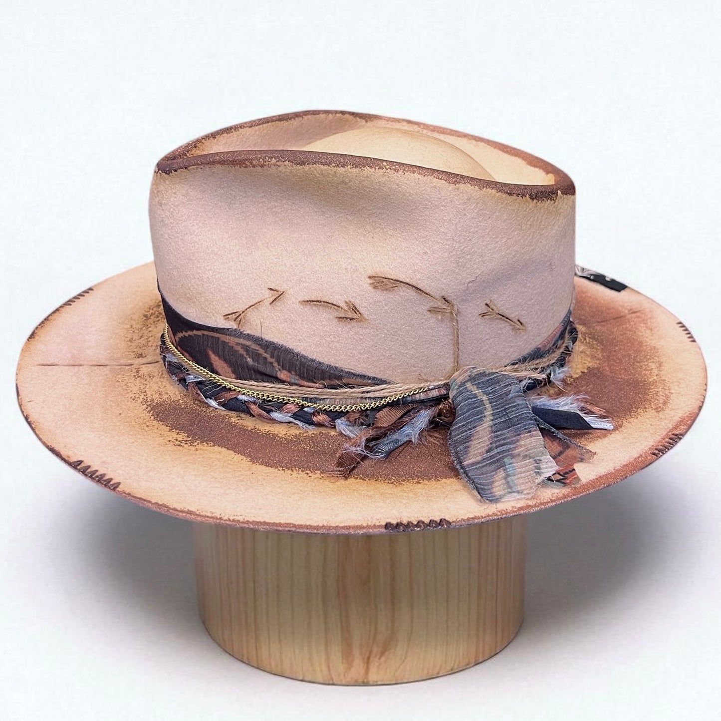 Rare Vintage Fedora Hat – Andrea – | Wool Felt Classic Style Fedora for Men and Women