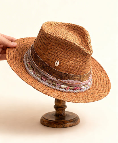 Carmeta – Straw Fedora Hat