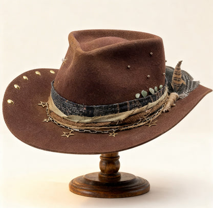 We belong to the STARS – Wool Felt Hat