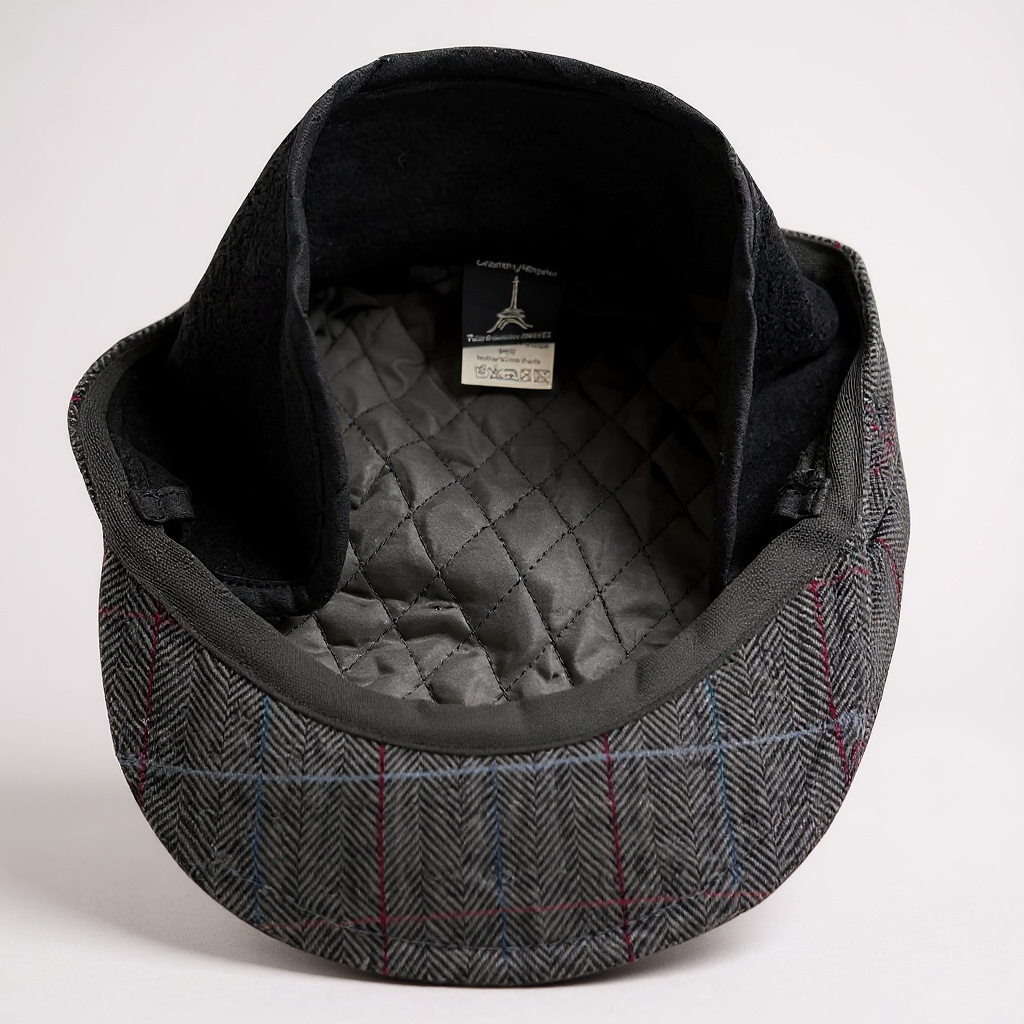 Newsboy Wool Winter Cap – Peaky Blinders  Birmingham Gangster Scottish Style – Baker Hat – Vintage Men’s Headwear