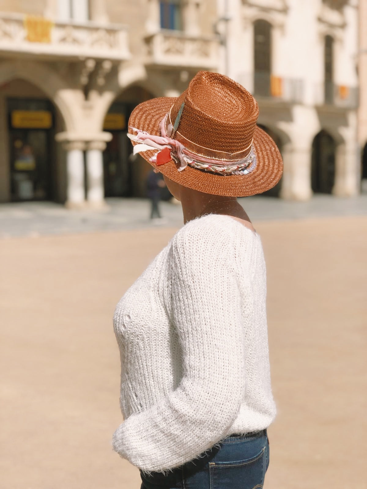 Carmeta – Straw Fedora Hat