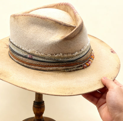 The Anisoptera — Hand-Burned Fedora Hat