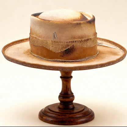 The Alejandro – Rare Vintage Wool Felt Round-Crown Hat