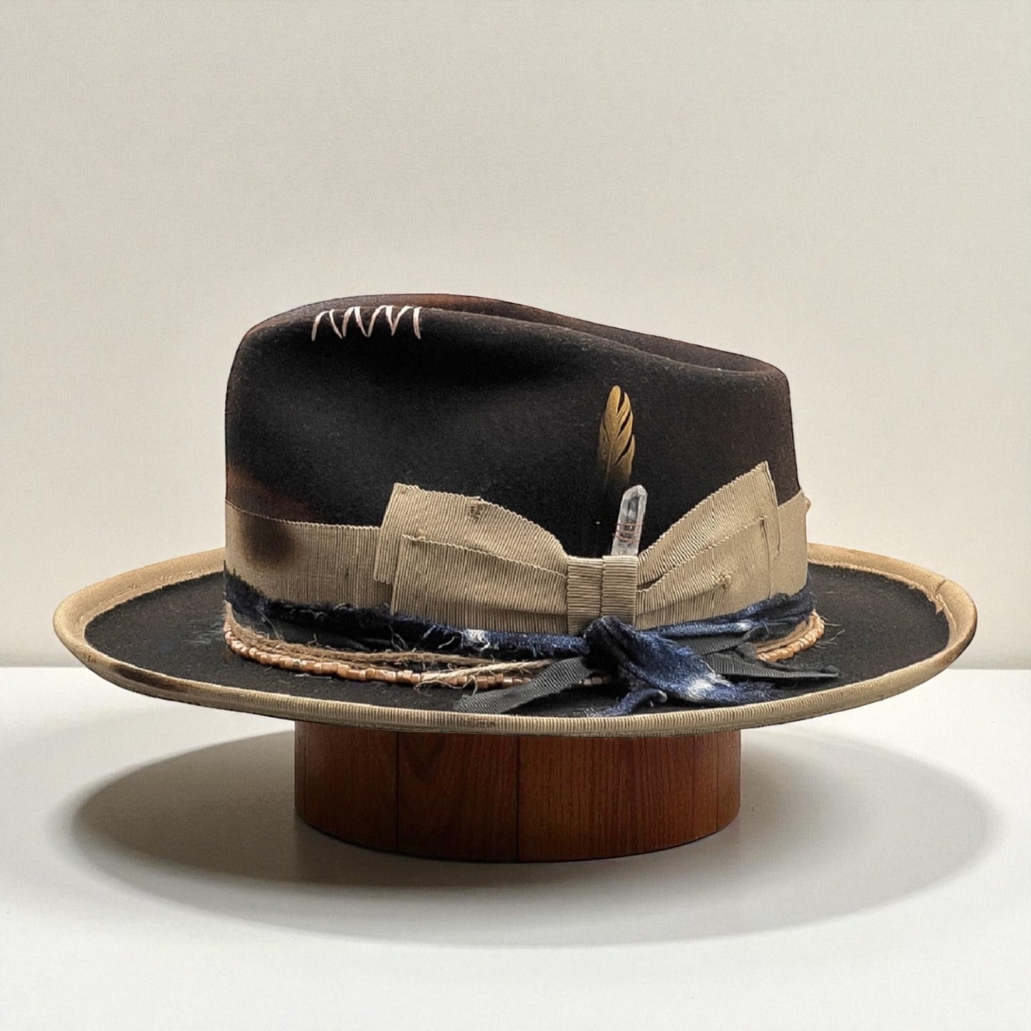 “Spark” Modern Elegance Hat – Black