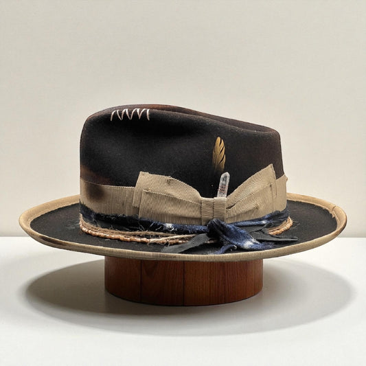 “Spark” Modern Elegance Hat – Black