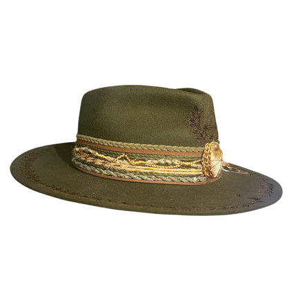 The Wild Fern – Mystical Fedora Hat