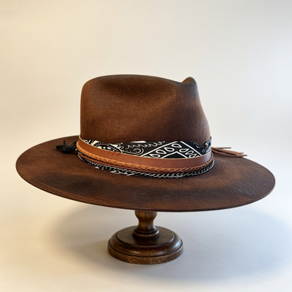 The Route 66 — Handmade Wool Felt Hat