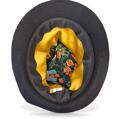 Bohemian Wool Fedora Hat – Short Brim Collection