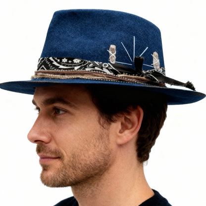 Maxim – Men’s Fedora Hat | Classic & Elegant Medium Brim