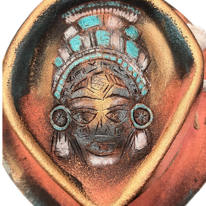 The Sun Lord – Pink Custom Hand-Painted Fedora Hat