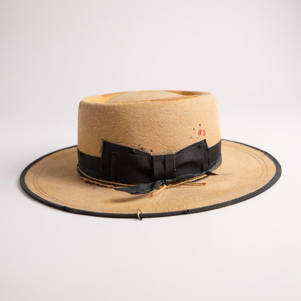 In Stock – The Hope – Classic Round Felt Hat – Special Offer