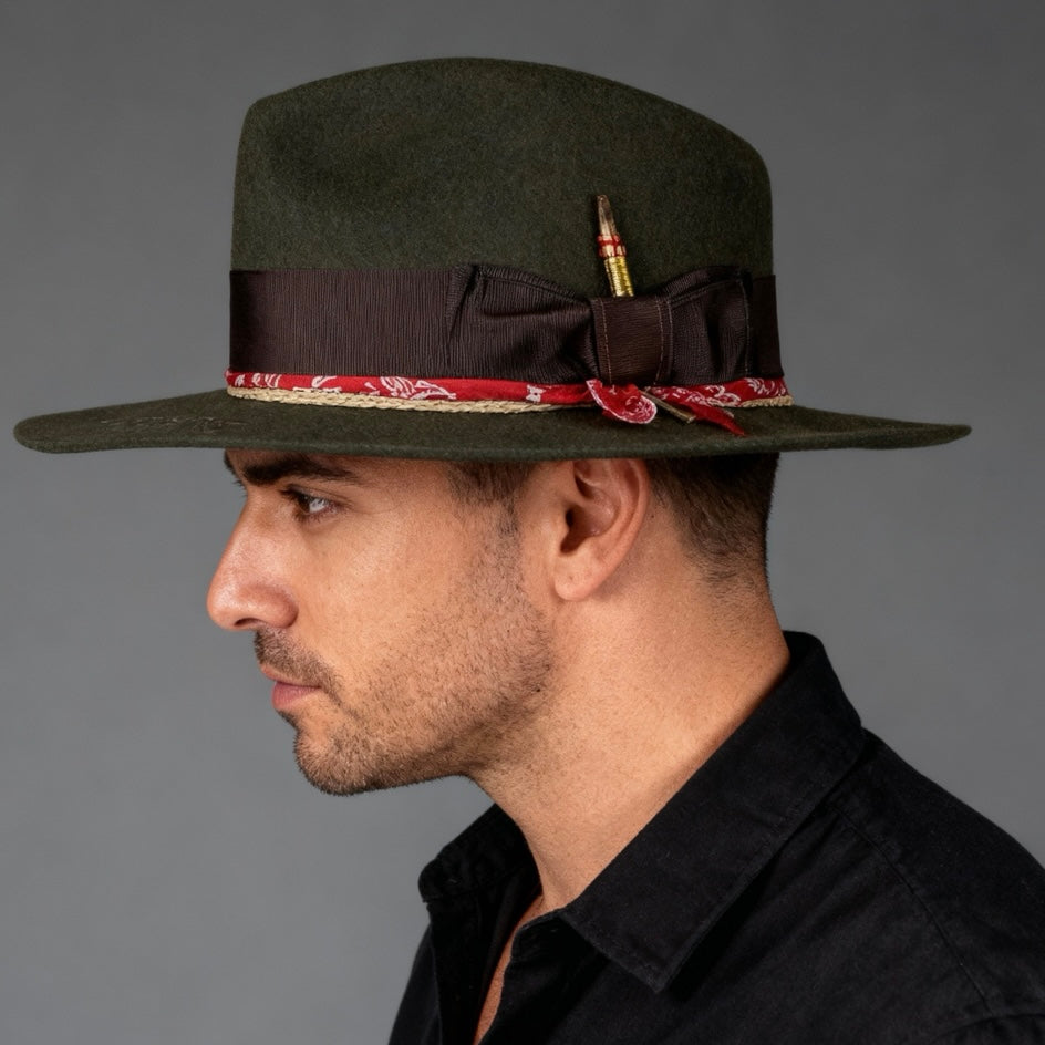 “Sun is shining” Wool Felt Hat