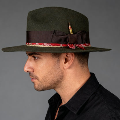 “Sun is shining” Wool Felt Hat