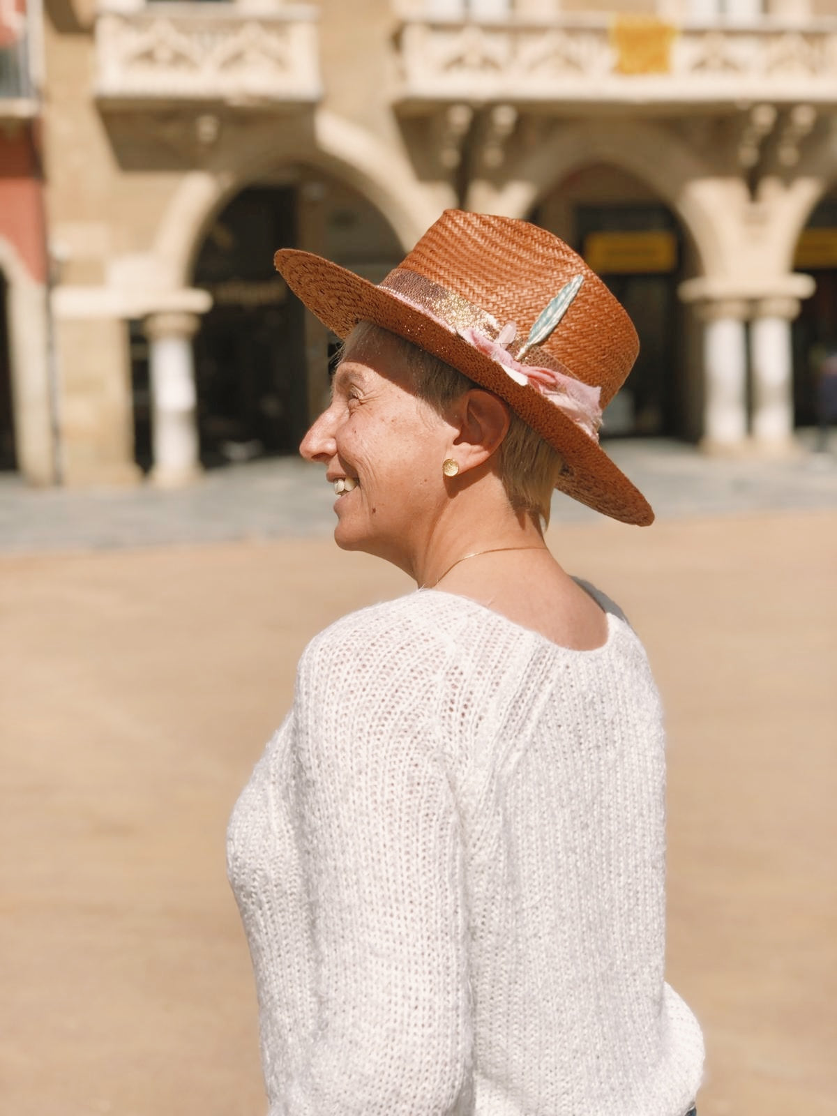 Carmeta – Straw Fedora Hat