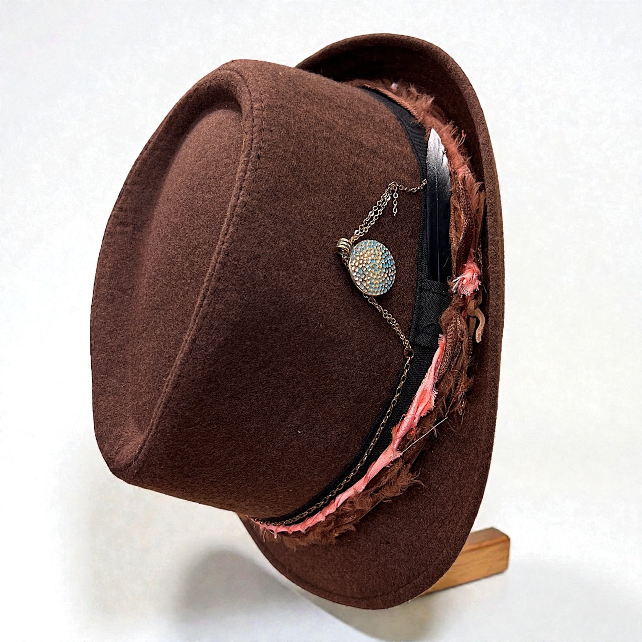 Bohemian Wool Fedora Hat – Short Brim Collection