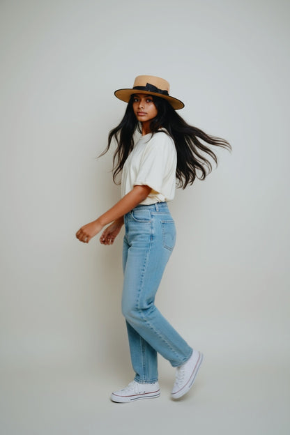 In Stock – The Hope – Classic Round Felt Hat – Special Offer