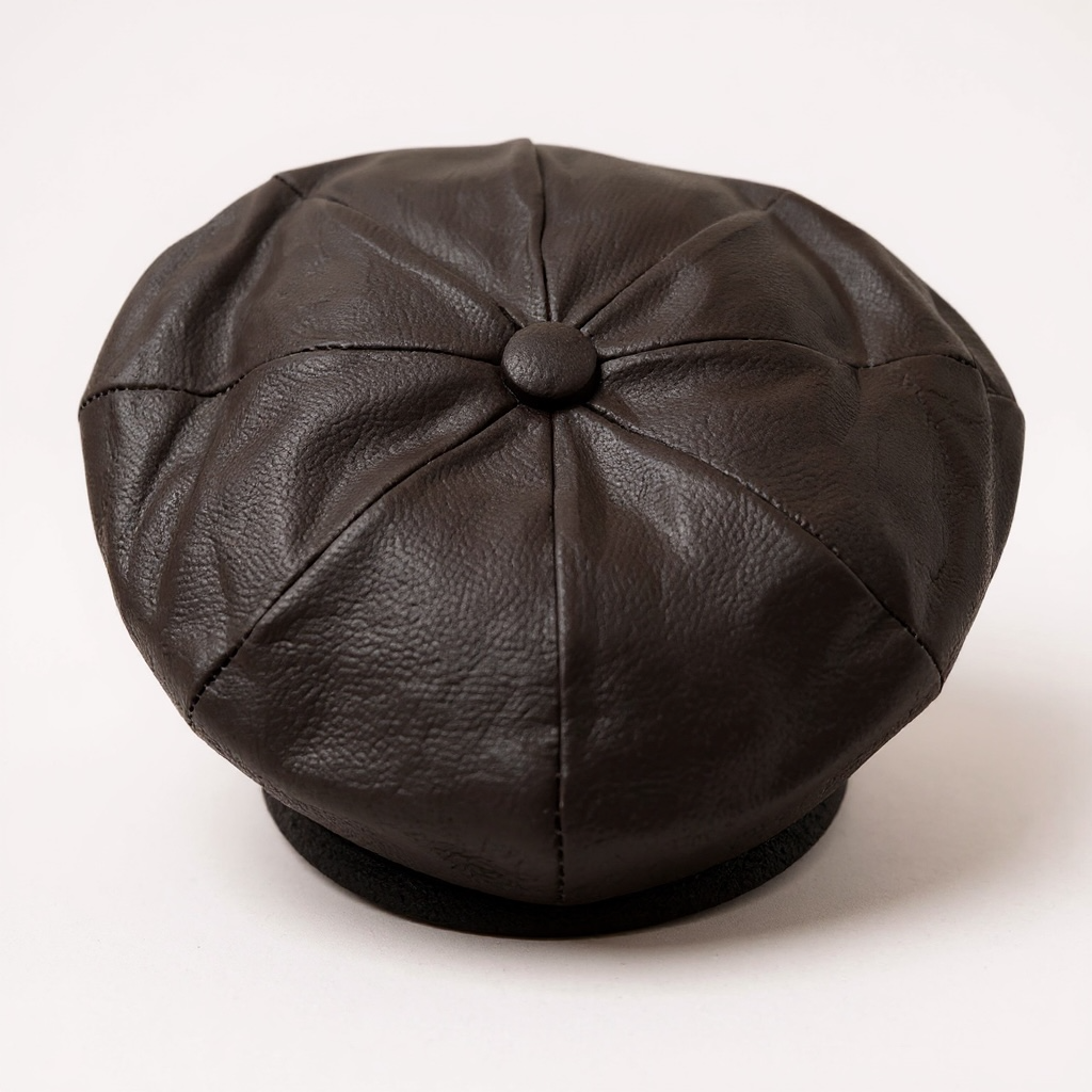 Brown Leather Peaky Blinders Newsboy Gatsby Cap