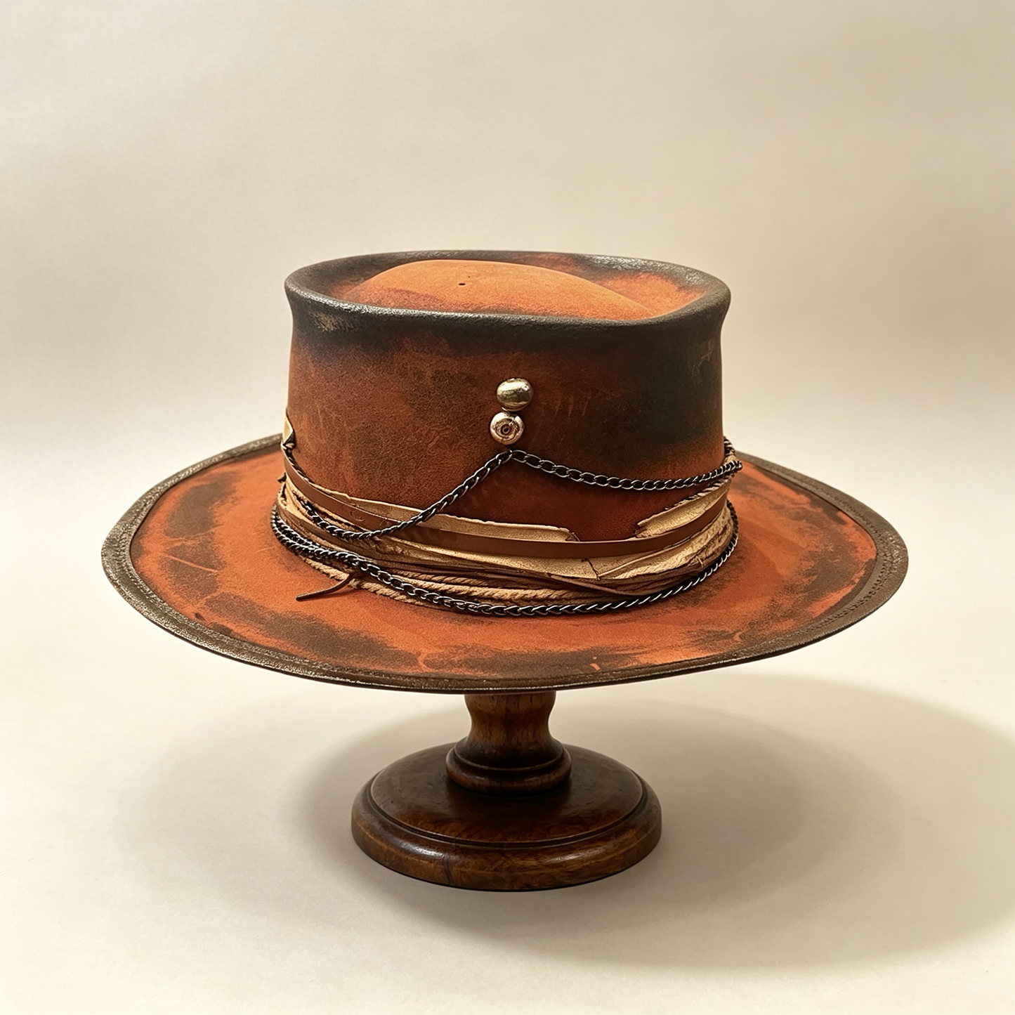 Dorian II – Wide Brim Top Hat