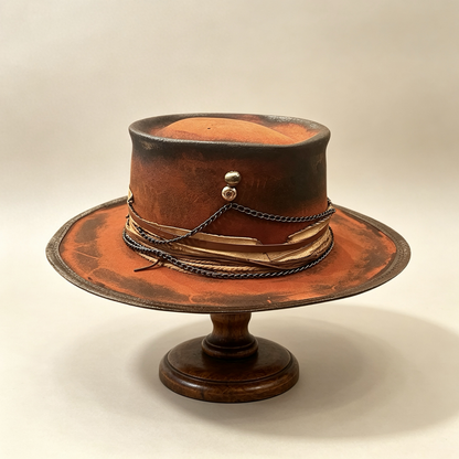 Dorian II – Wide Brim Top Hat