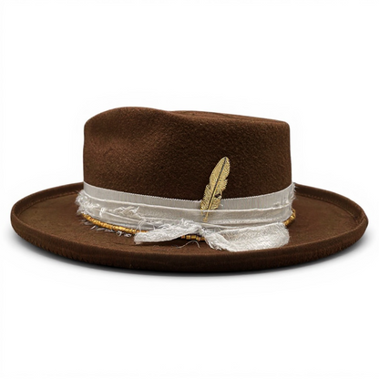 Wild Soul – Elegant & Free Wool Hat | Timeless Boho Elegance