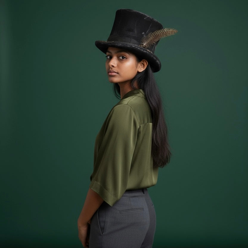 Edgy Classic Top Hat – Winter Headwear