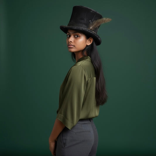 Edgy Classic Top Hat – Winter Headwear