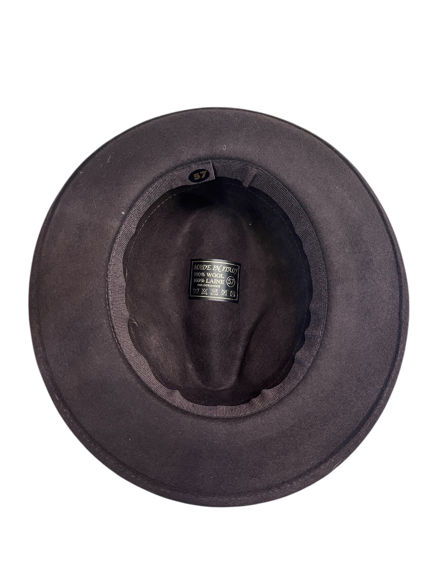Classic Teardrop Fedora Hat – Foldable, Waterproof & Flexible Indiana Jones Wool Felt Hat in Brown