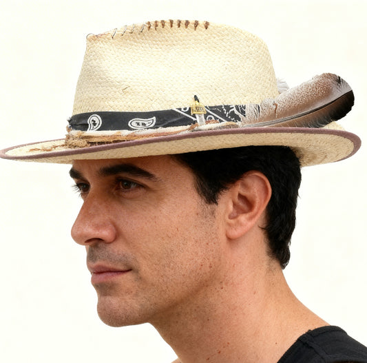 Dandy – Ivory Straw Fedora Hat