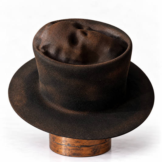 Basic Black Skull Top Hat
