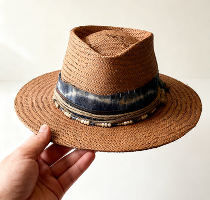 Deep Water – Straw Fedora Hat